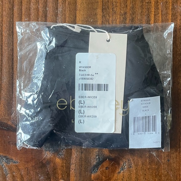 EBERJEY ❤️‍🔥 DREE BOTTOMS NWT IN BLACK SIZE LARGE - Picture 13 of 14